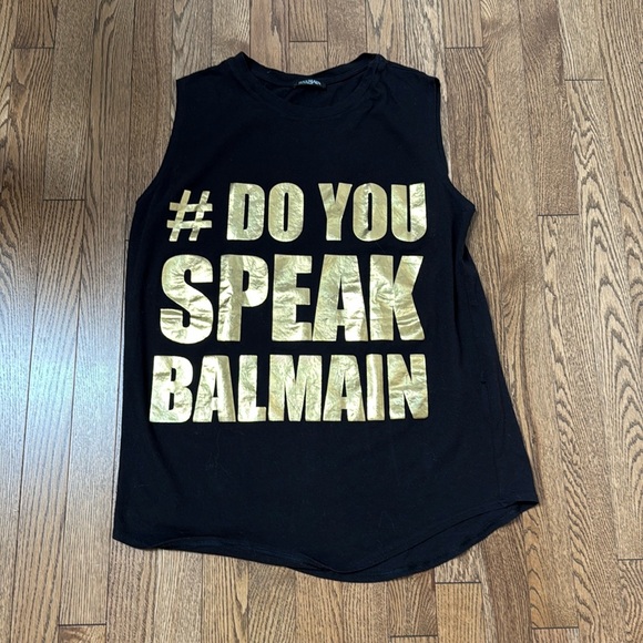 Balmain Tops - Balmain oversized top